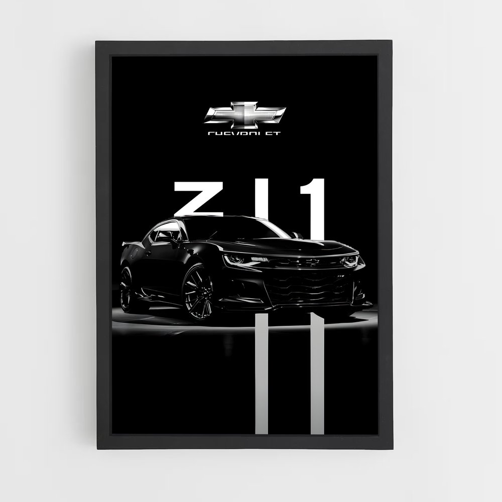 Poster Camaro ZR Dream – affiche Chevrolet (vue 2)